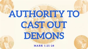 Authority to Cast Out Demons
